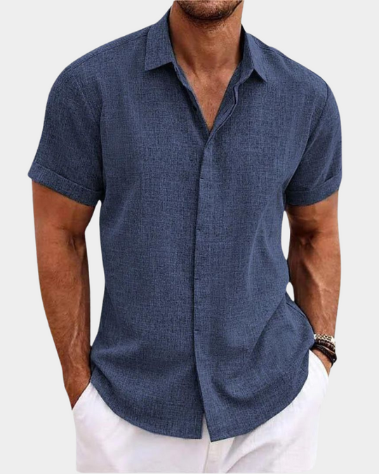 Chemise de Loisir Premium Homme Manches Courtes Casual