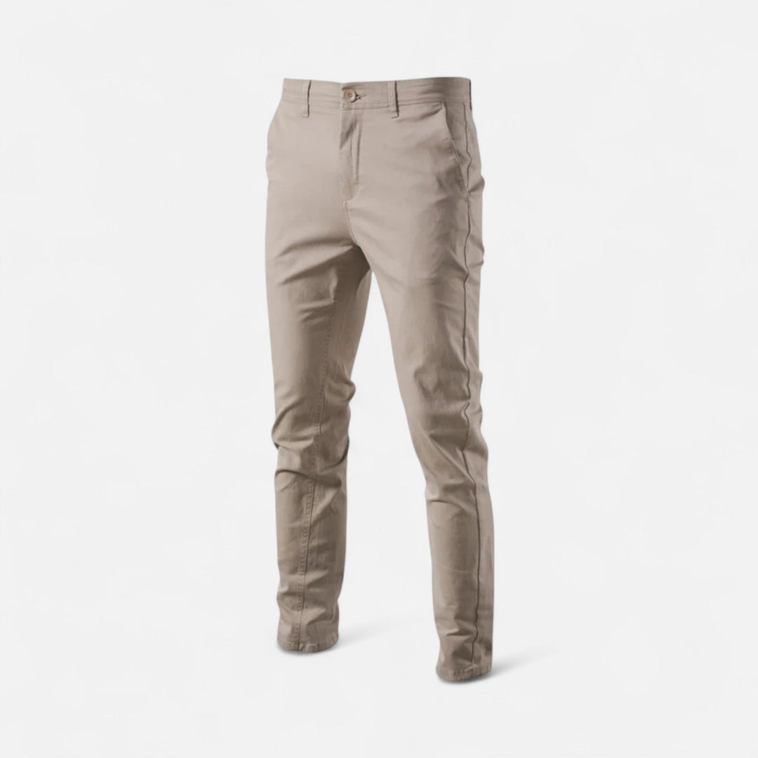 Chino Smart Casual Homme Cintré Élégant Pantalon