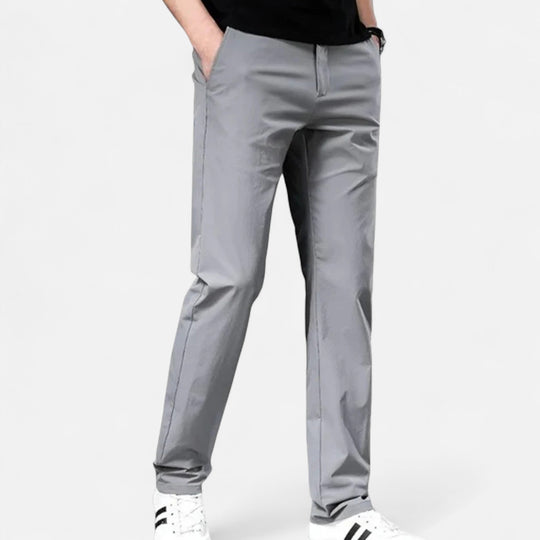 Chino Léger Homme Été Pantalon en Tissu Casual