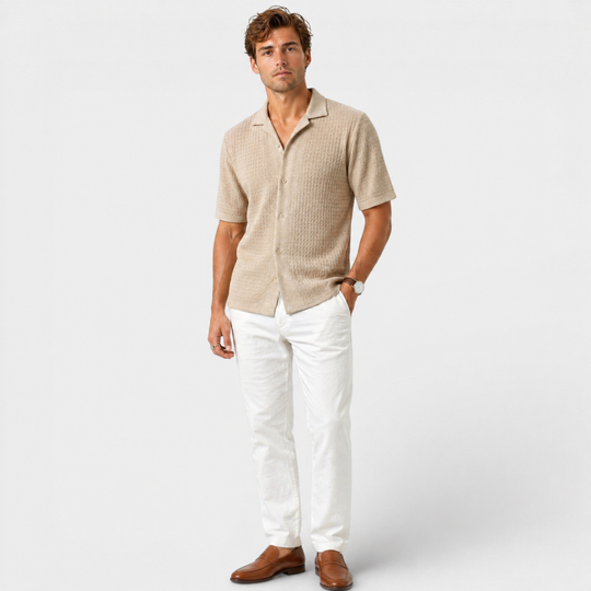 Chemise Smart Casual Élégante Homme Business Loisir