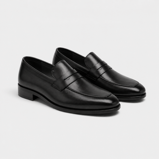 Mocassins Business Cuir de Bœuf Homme Élégants Habillés