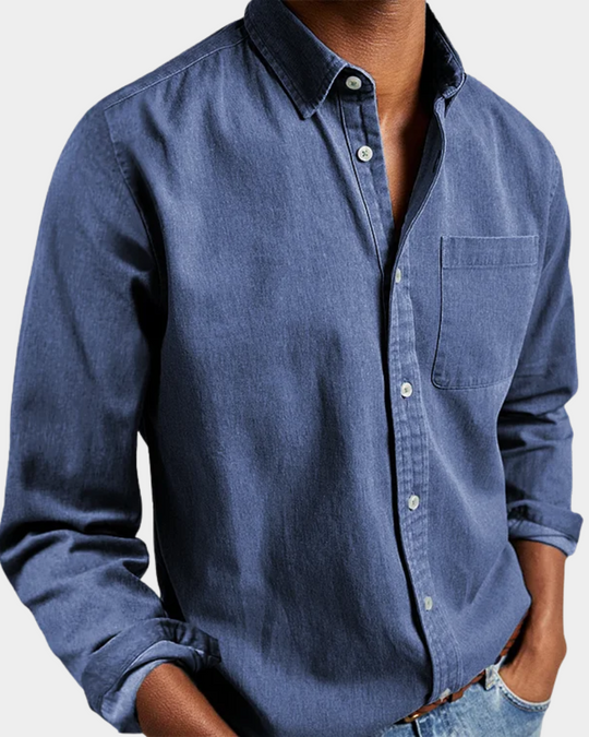 Chemise Premium Homme Manches Longues Casual Confort