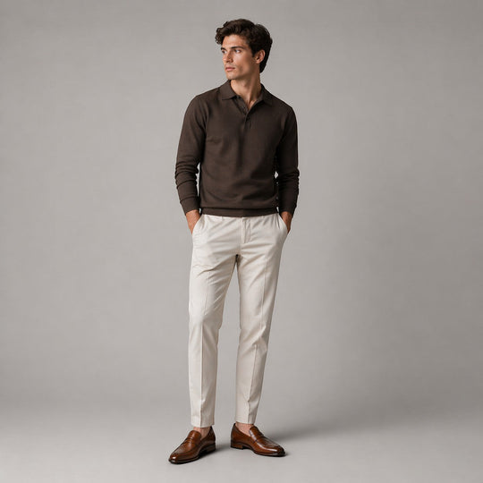 Mocassins Business Cuir de Bœuf Homme Élégants Habillés
