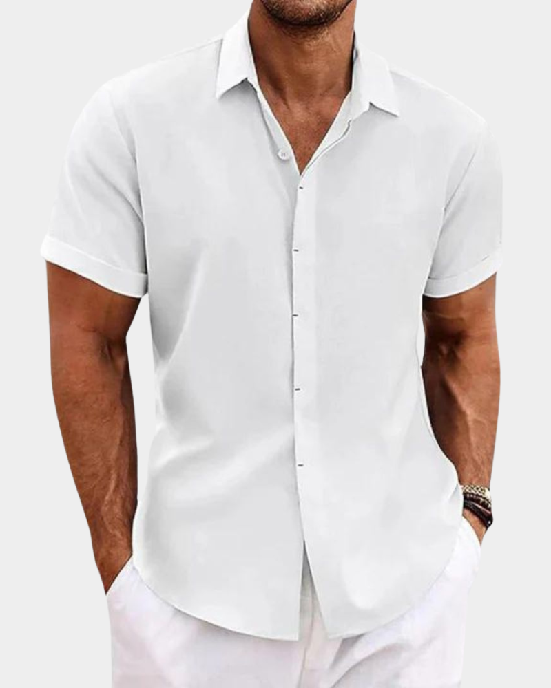 Chemise de Loisir Premium Homme Manches Courtes Casual