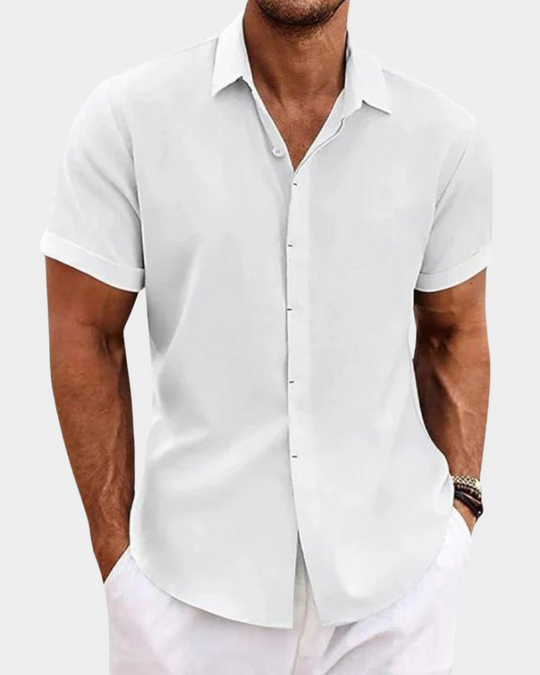Chemise de Loisir Premium Homme Manches Courtes Casual