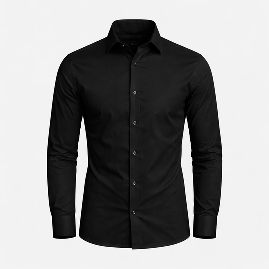 Chemise Business Classique Homme Manches Longues