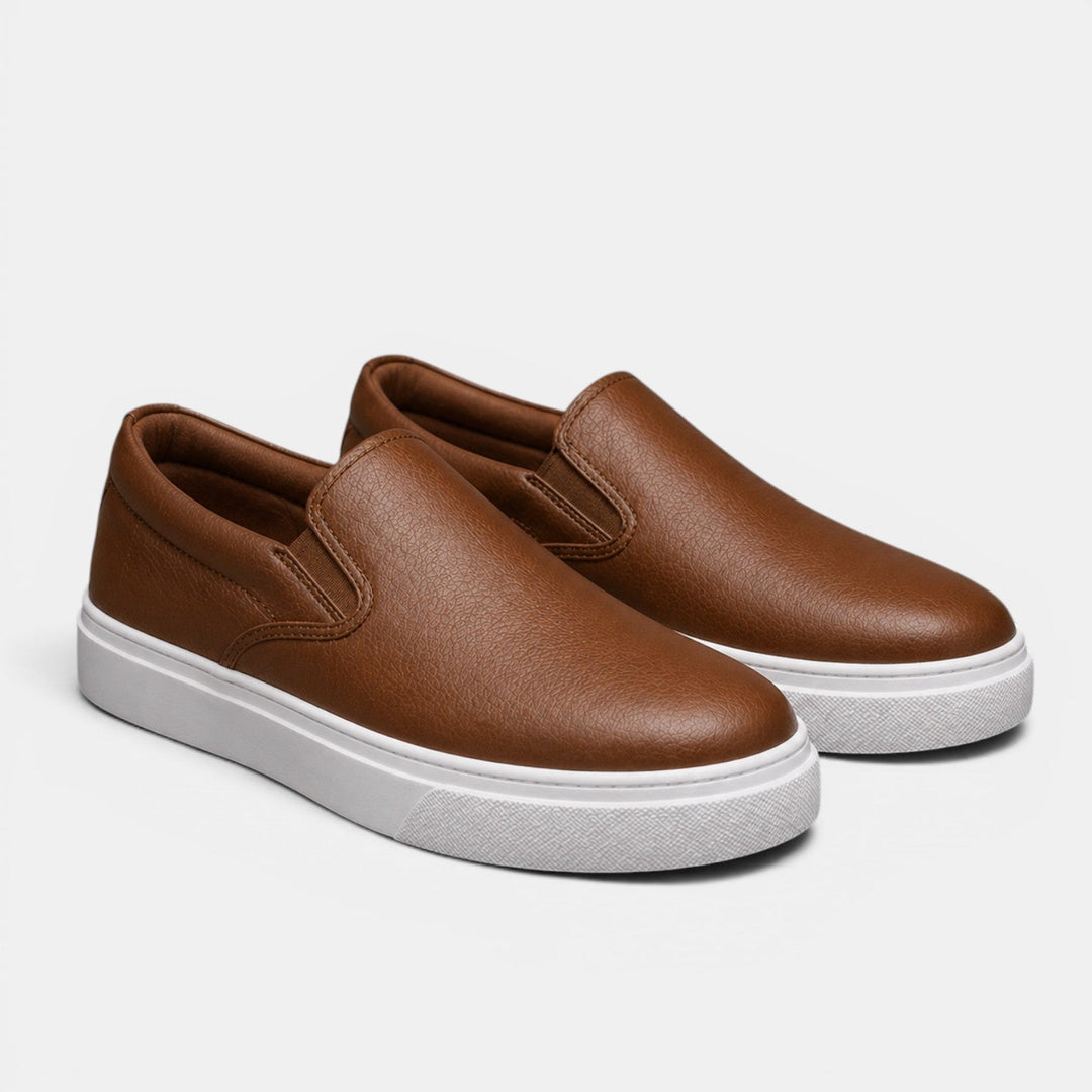 Baskets Confort à Enfiler Homme Slip-On Loisir