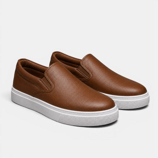Baskets Confort à Enfiler Homme Slip-On Loisir