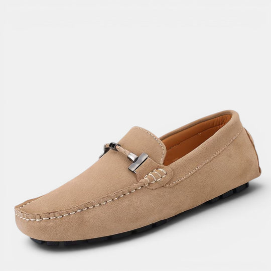 Mocassins Outdoor en Daim Homme Été à Enfiler Slip-On