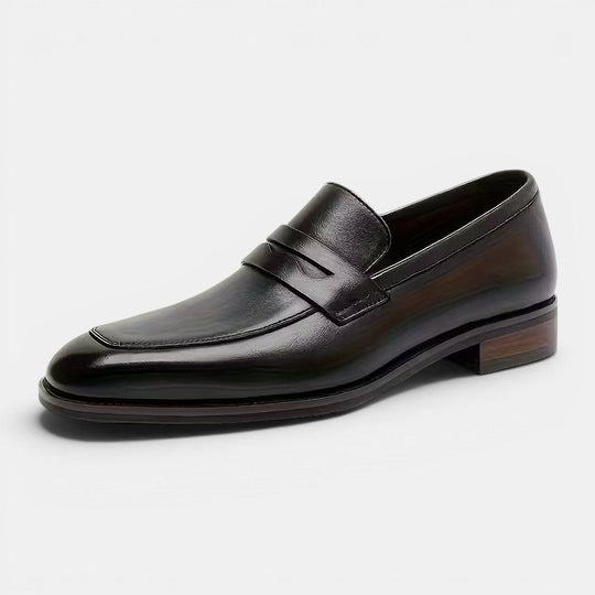 Mocassins Business Cuir de Bœuf Homme Élégants Habillés