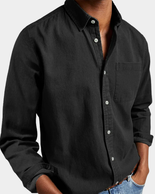 Chemise Premium Homme Manches Longues Casual Confort
