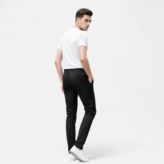 Chino Léger Homme Été Pantalon en Tissu Casual
