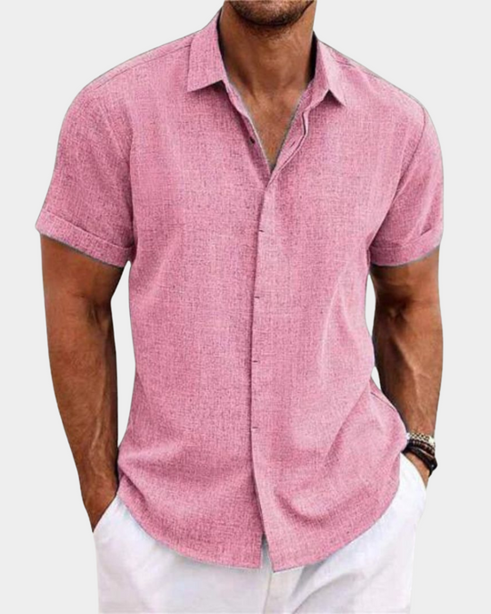 Chemise de Loisir Premium Homme Manches Courtes Casual