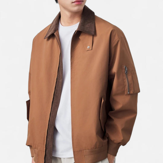 Veste Harrington Classique Homme Veste Mi-Saison