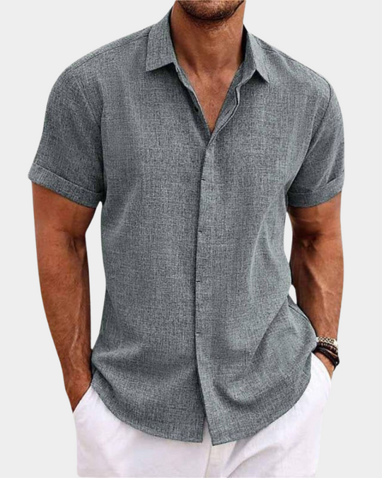 Chemise de Loisir Premium Homme Manches Courtes Casual