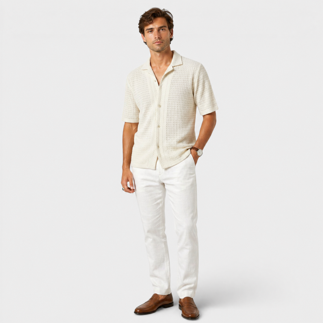 Chemise Smart Casual Élégante Homme Business Loisir