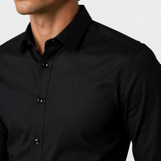 Chemise Business Classique Homme Manches Longues