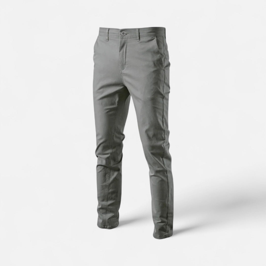 Chino Smart Casual Homme Cintré Élégant Pantalon