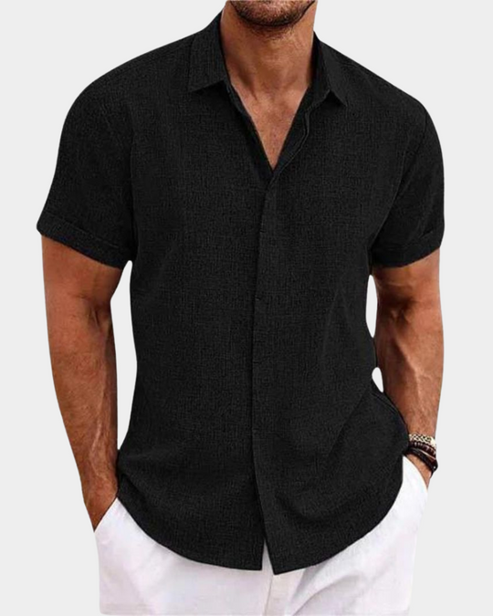 Chemise de Loisir Premium Homme Manches Courtes Casual