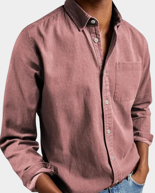 Chemise Premium Homme Manches Longues Casual Confort