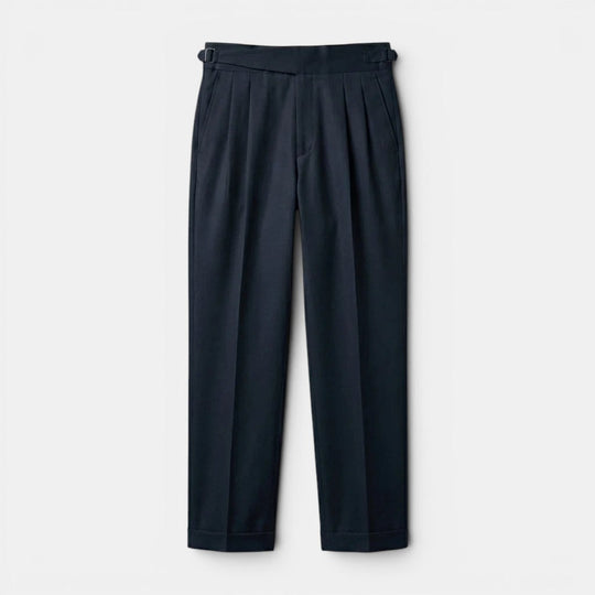 Pantalon de Costume Ajusté Homme Élégant Slim Business