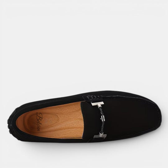 Mocassins Outdoor en Daim Homme Été à Enfiler Slip-On