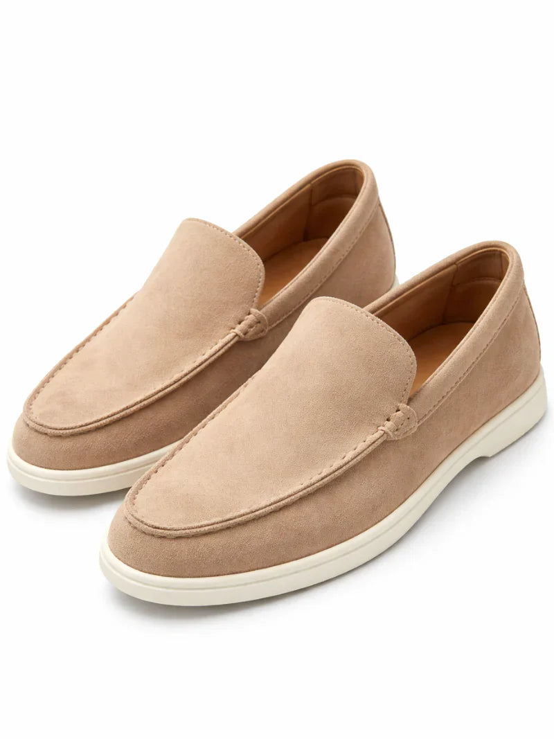 Mocassins Conducteur en Daim Homme à Enfiler Slip-On