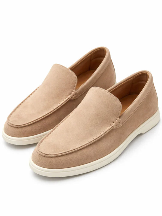 Mocassins Conducteur en Daim Homme à Enfiler Slip-On