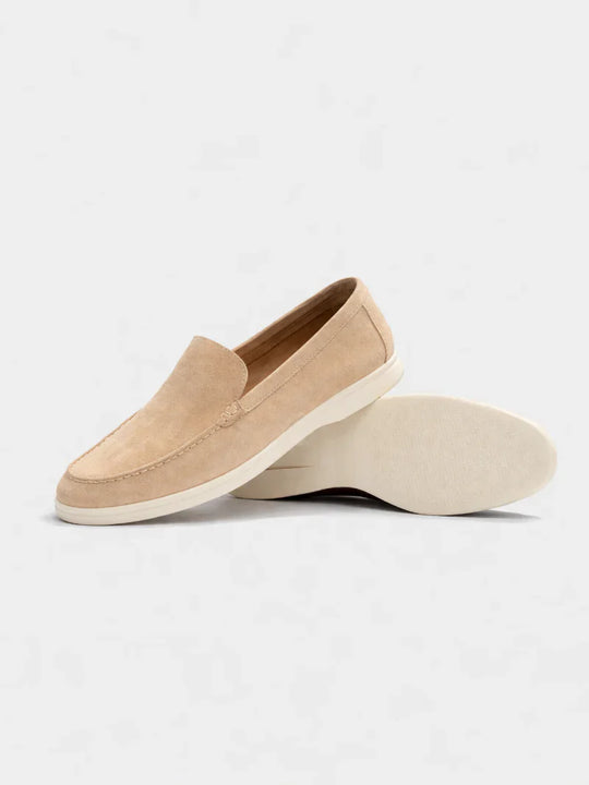 Mocassins Conducteur en Daim Homme à Enfiler Slip-On