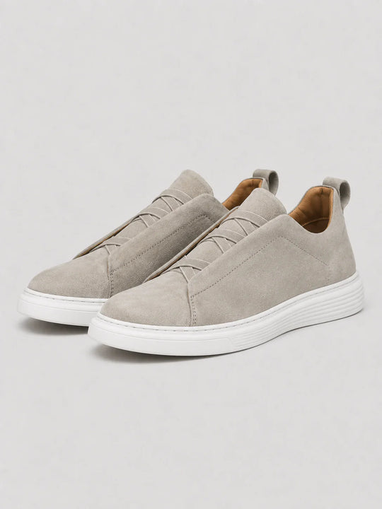 Baskets en Toile à Enfiler Homme Mocassins Slip-On