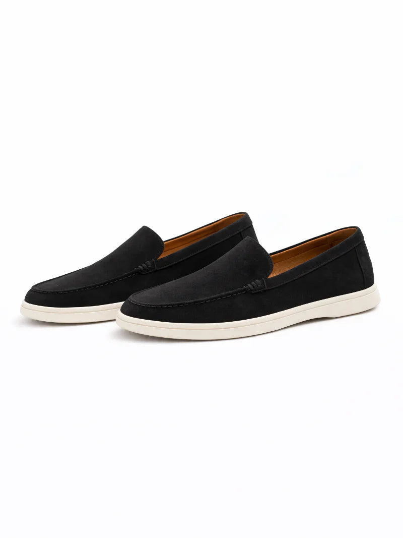 Mocassins Conducteur en Daim Homme à Enfiler Slip-On