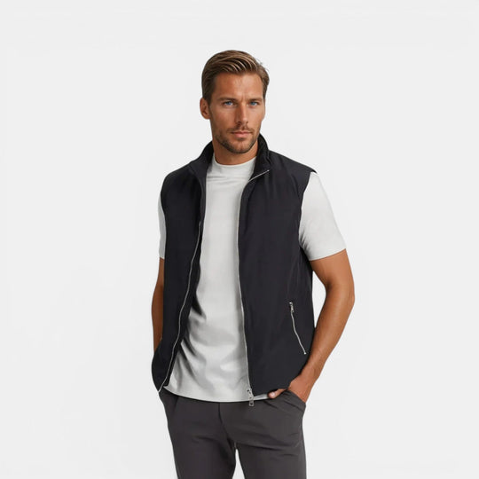 Doudoune Sans Manches Légère Homme Gilet Matelassé