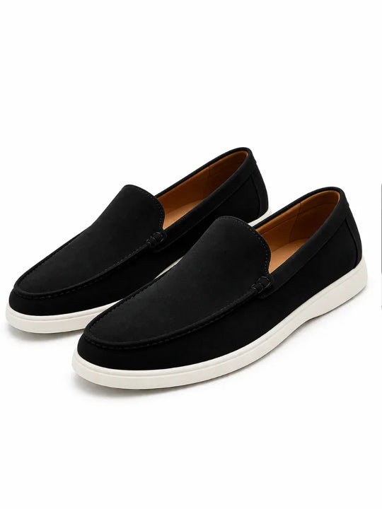 Mocassins Conducteur en Daim Homme à Enfiler Slip-On