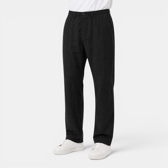 Costume en Lin Respirant Homme Été Deux Pièces Set