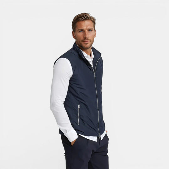 Doudoune Sans Manches Légère Homme Gilet Matelassé