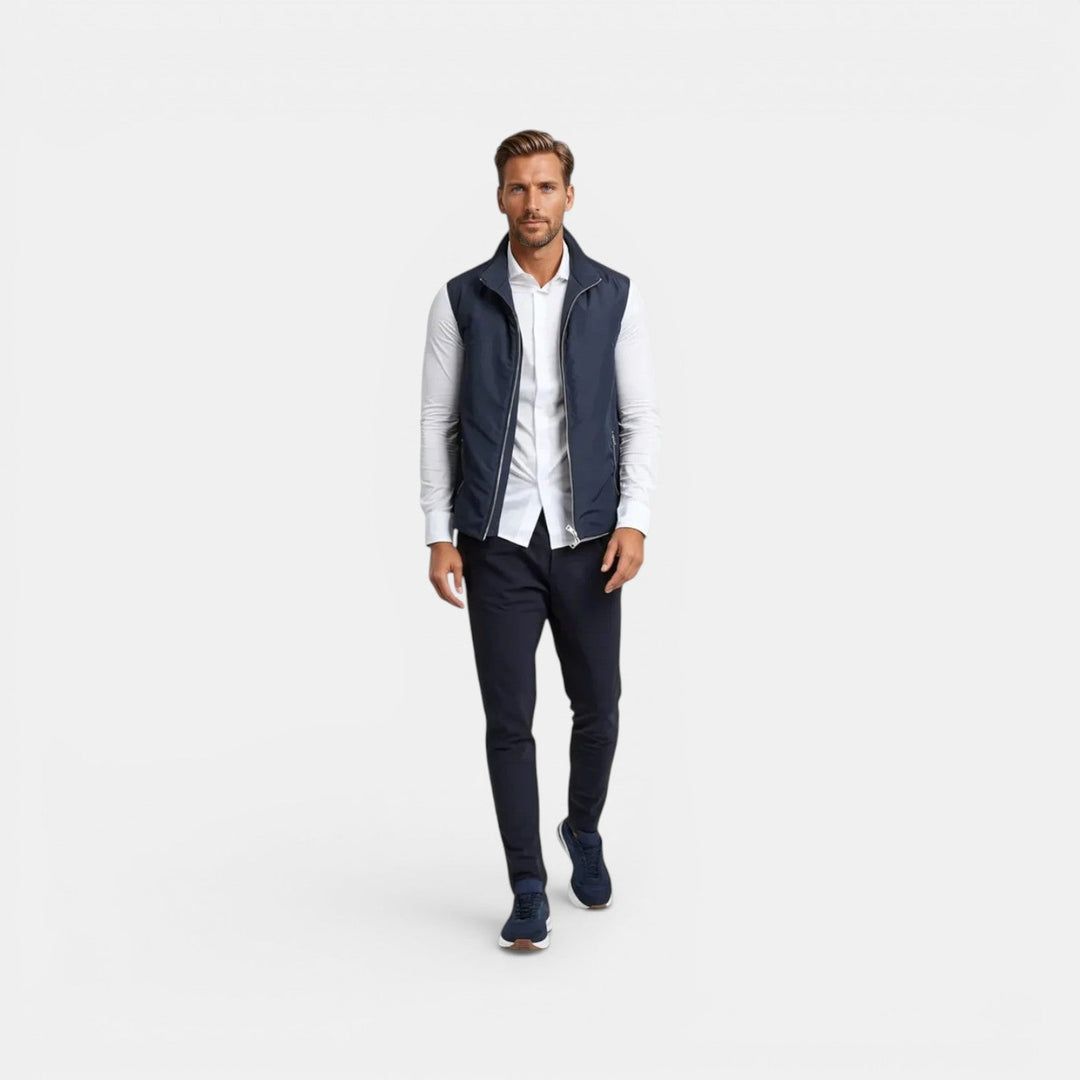 Doudoune Sans Manches Légère Homme Gilet Matelassé