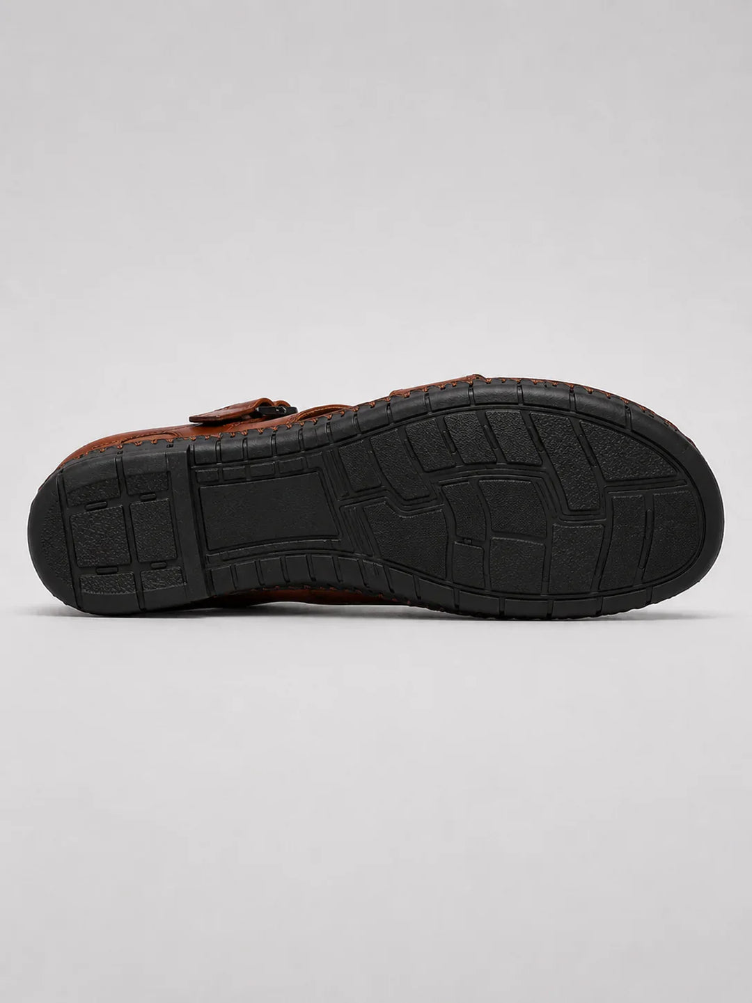 Sandales en Cuir Légères Homme Plage Été Chaussures