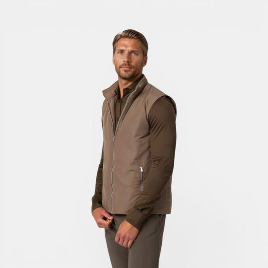 Doudoune Sans Manches Légère Homme Gilet Matelassé