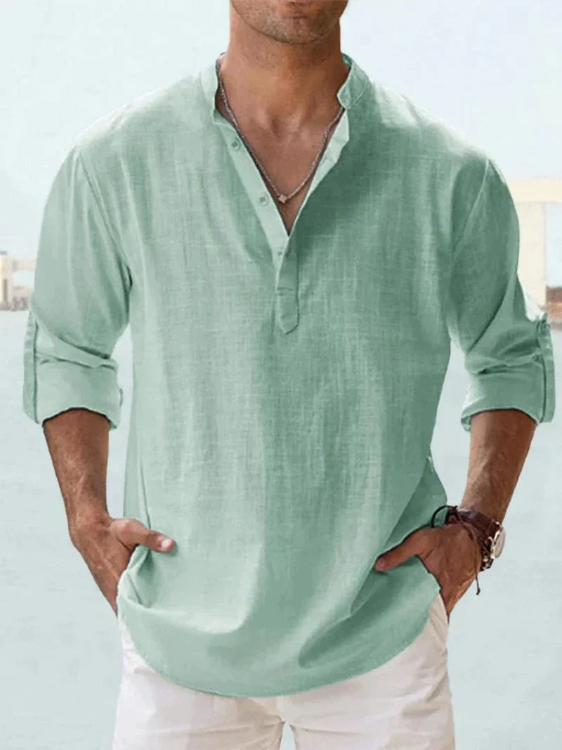 Chemise de Loisir Homme Été Casual Polyvalente