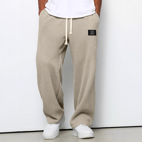 Pantalon Relaxed Homme Respirant Casual Tissu Confort