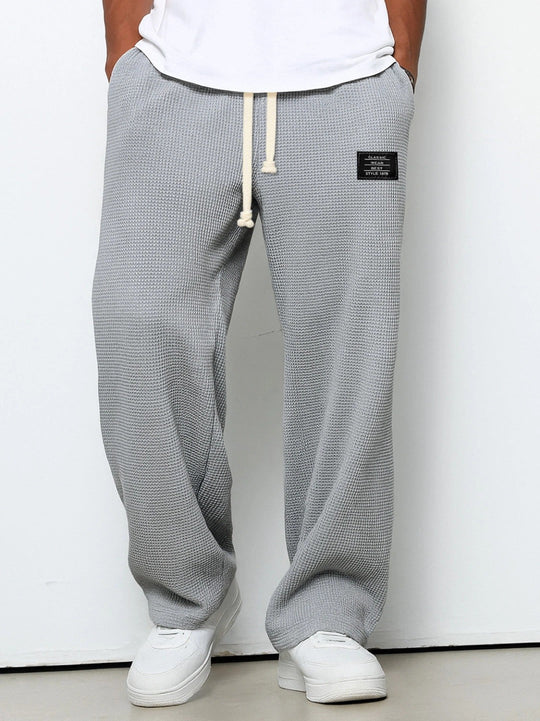 Pantalon Relaxed Homme Respirant Casual Tissu Confort