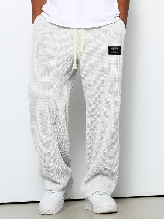 Pantalon Relaxed Homme Respirant Casual Tissu Confort