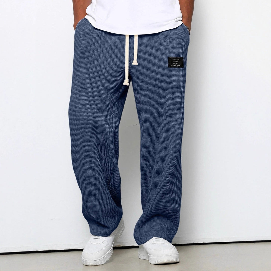 Pantalon Relaxed Homme Respirant Casual Tissu Confort