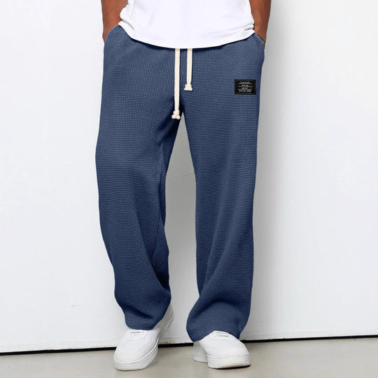 Pantalon Relaxed Homme Respirant Casual Tissu Confort