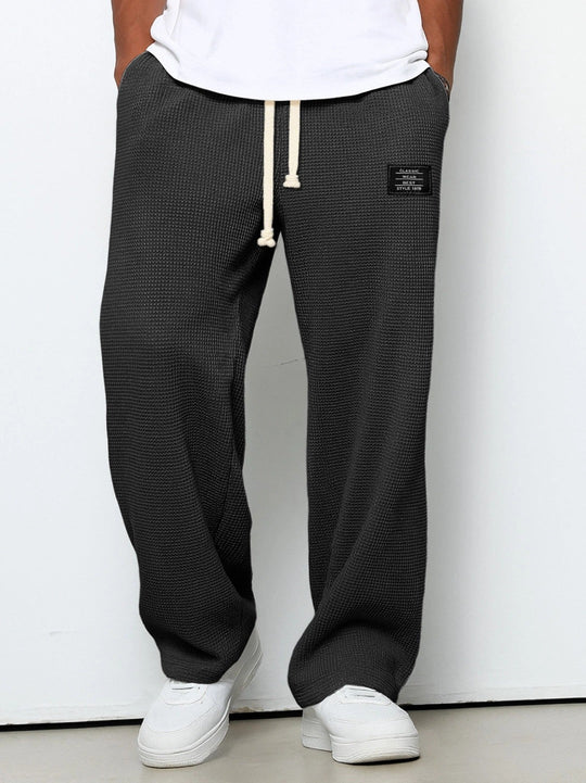 Pantalon Relaxed Homme Respirant Casual Tissu Confort