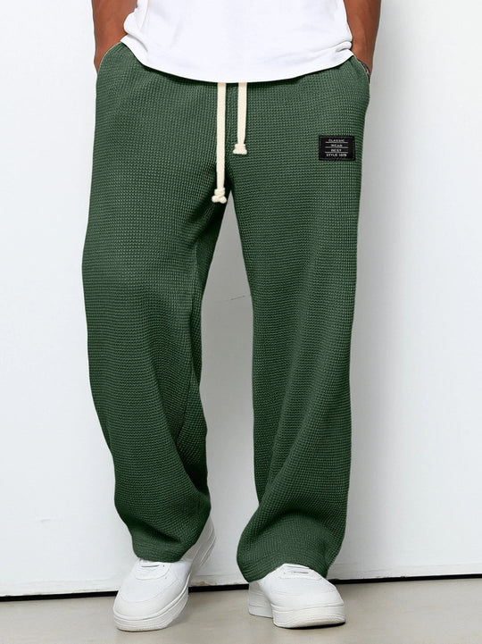 Pantalon Relaxed Homme Respirant Casual Tissu Confort