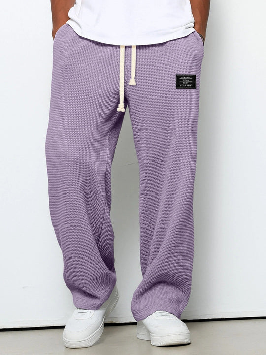 Pantalon Relaxed Homme Respirant Casual Tissu Confort