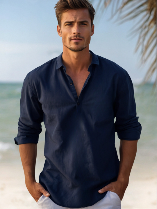 Chemise de Loisir Homme Été Casual Polyvalente