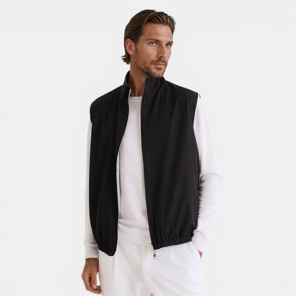 Gilet Réversible Classique Homme Élégant Costume