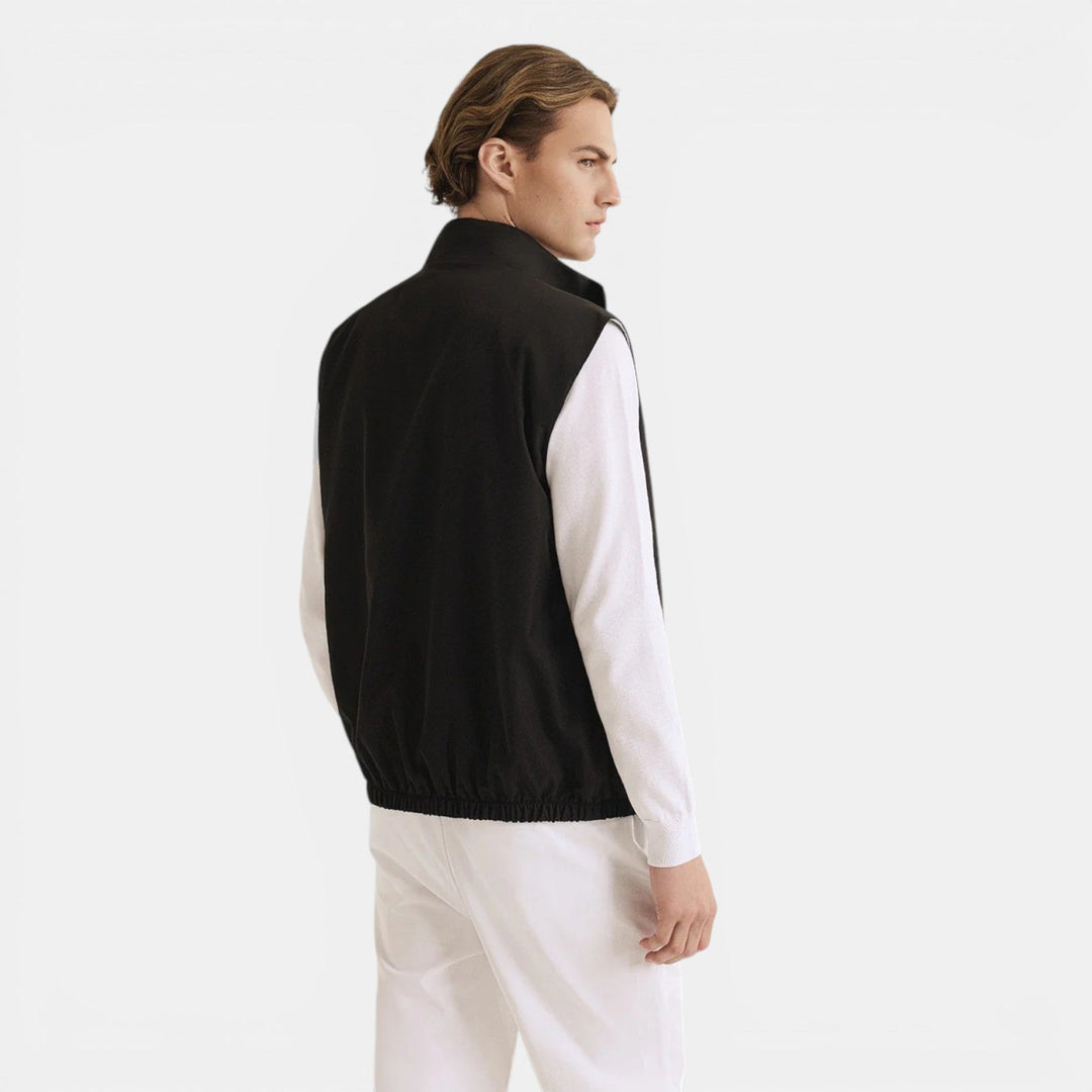 Gilet Réversible Classique Homme Élégant Costume